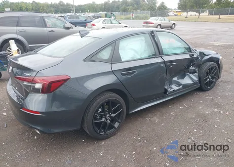 2025 Honda Civic Sport from USA, damaged, VIN 2HGFE2F51SH584970